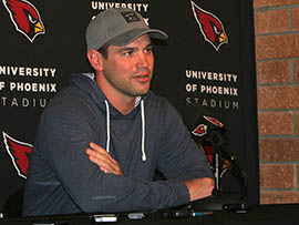 Backup-turned-starting quarterback Drew Stanton already has a 2-1 record filling in for Carson Palmer as well as leading the Arizona Cardinals to a come-from-behind win over the St. Louis Rams.