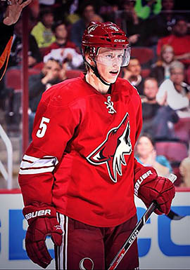Connor Murphy, a first-round pick in 2011, has emerged as a starter this season for the Arizona Coyotes.