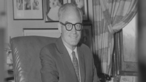 Although he lost to Lyndon Johnson in the 1964 presidential election, former Arizona senator Barry Goldwater left a conservative legacy still remembered by many. Reporter <b>Stephen Hicks</b> attended a talk to commemorate the late senator.