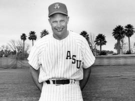 Bobby Winkles was just 28 when he became Arizona State University's varsity baseball coach in 1958.