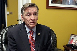 Rep. Paul Gosar, R-Prescott, talks about his second attempt to pass a bill to expand ''downwinder'' compensation to include residents of southern Mohave County.