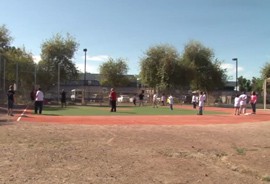 The Arizona Diamondbacks converted part of their spring training facility into a space where kids could experience the benefit of working in teams to refine their motor skills – and having fun in the process.