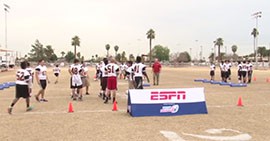 The Super Bowl affected the Phoenix community in many ways. One lasting effect can be seen throughout 25 community projects that were selected to receive a portion of a $2 million Super Bowl Legacy Grant. With the help of Arizona Cardinals players and NFL staff, young athletes from Arizona State Preparatory Academy got to show how much the donation impacted their school.