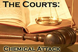 A U.S. circuit court panel said prosecutors could charge Todd Russell Fries under a federal chemical weapons ban because of the potential impact of his 2009 attack against a former customer. The panel also upheld Fries' sentence in the case,