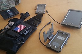 A new communication and tracking system known as FLASH, or Fire Line Advanced Situational Awareness for Handhelds, was developed by the Defense Advanced Research Project Agency.