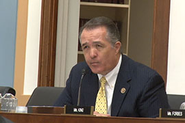 Rep. Trent Franks, R-Glendale, tried to pin immigration problems back on the White House, saying the president's orders had left ICE officials 