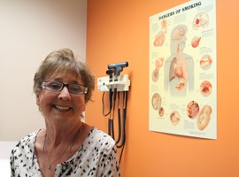 Patricia Brown received a lung transplant at Dignity Health St. Joseph’s John and Doris Norton Thoracic Institute, part of St. Joseph’s Hospital and Medical Center.