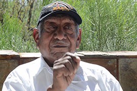 Joseph Joaquin, cultural resource specialist for the Tohono O'odham tribe, works for the repatriation of tribal remains and artifacts, saying they don't belong on a museum shelf but with the people.