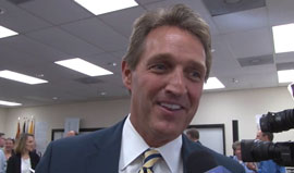 It’s easy to turn on the tap, but it’s not that easy to make sure water always comes out, Sen. Jeff Flake said at a community water forum. The forum was hosted by the Kyl Center for Water Policy. Flake said it will take careful planning to make sure Arizona’s future doesn’t mirror that of California.