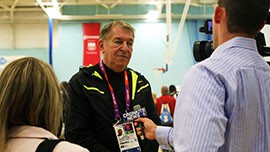 Jerry Colangelo, director of Team USA Men's Basketball, spoke with Cronkite News about his career and hopes for the 2012 Olympic Games.