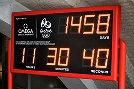 Casa Brazil has already begun the countdown to the 2016 Olympics in Rio de Janeiro on Tuesday, August 7, 2012.