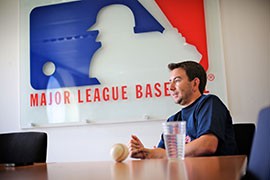 Liam Carroll works in Baseball Softball UK - an organization aiming to improve and grow baseball and softball in the United Kingdom.