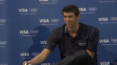 The most decorated Olympian of all time says he looks forward to having time for the simple pleasures of life, like golfing and going to the beach. Phelps spoke with reporters, capping off an career that includes an additional six medals from the London Olympics. Cronkite News reporter <b>Julie Levin </b>has the story.