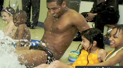 U.S. Olympic medalist Cullen Jones nearly drowned as a child. Today he’s one of the world’s best swimmers, and is using his status to encourage more kids to learn how to swim. Cronkite News reporter <b>Amber Harding</b> has the story.