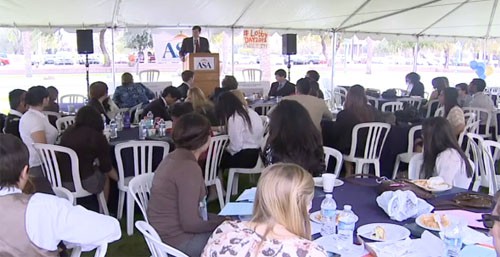 The Arizona Students’ Association hosted Lobby Con 2012, bringing students to the Capitol to meet with lawmakers. Members lobbied against a bill that would require students with university scholarships to pay at least $2,000 out of their own pockets each year. Cronkite News reporter <b> Krystal Klei </b> has more on this story.