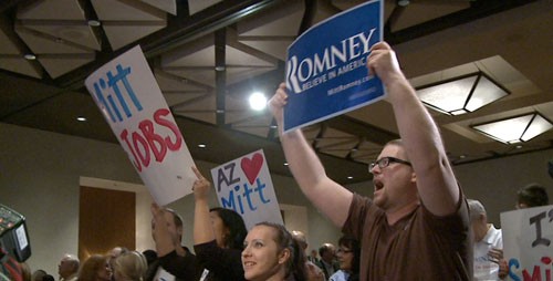 Presidential hopeful Mitt Romney was victorious in Arizona's Republican primary. Cronkite News takes a look back at the candidate and some of his biggest supporters.
